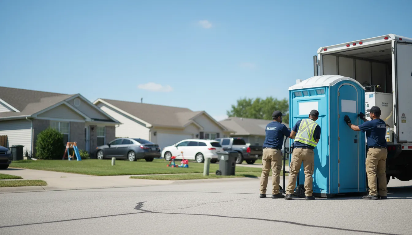 Standard Porta Potty Rentals in Girard, IL near me